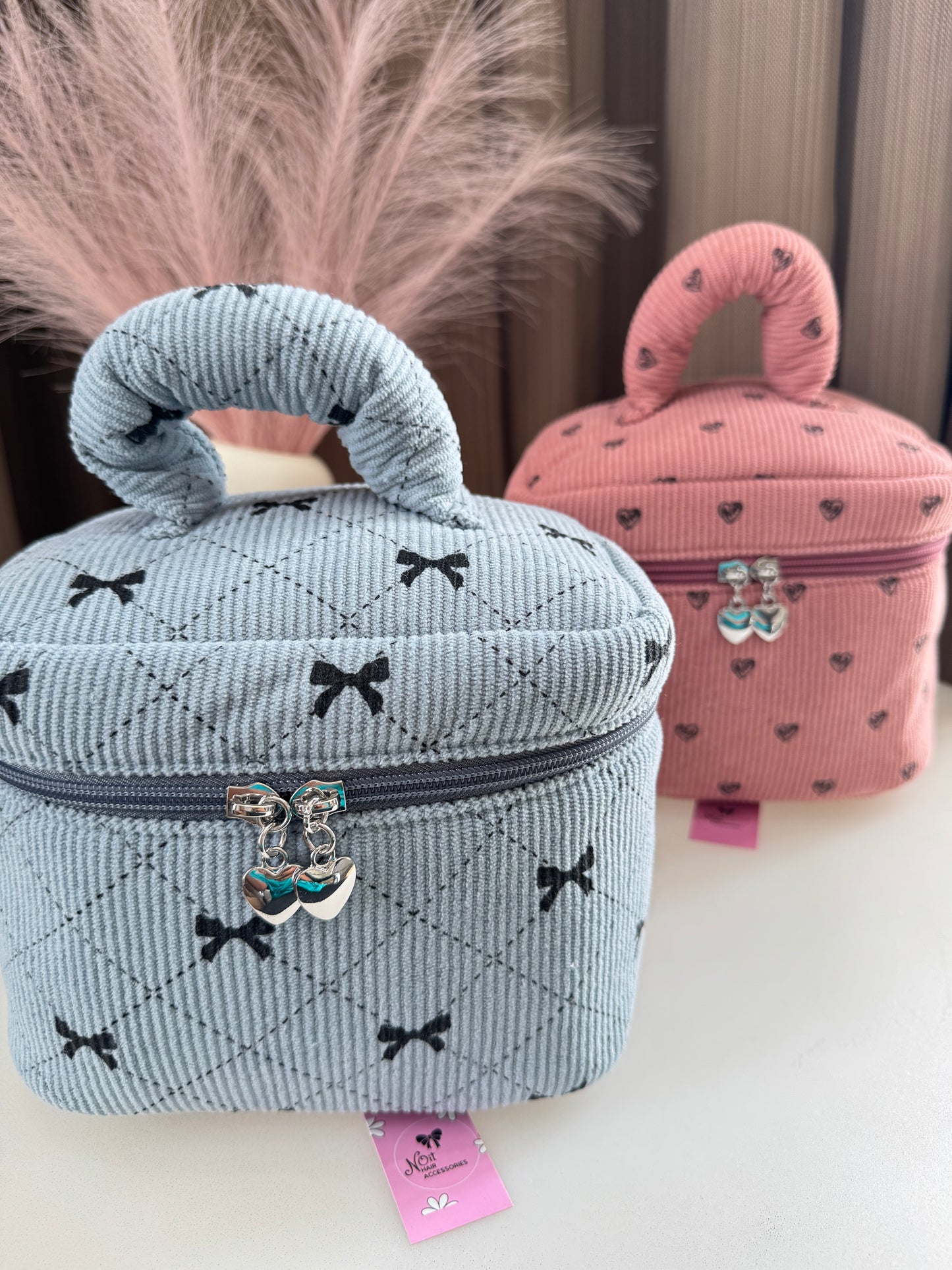Chérie Storage Bag Blue Bow