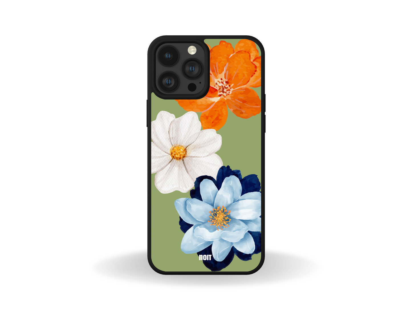 Green Floral Phone Case