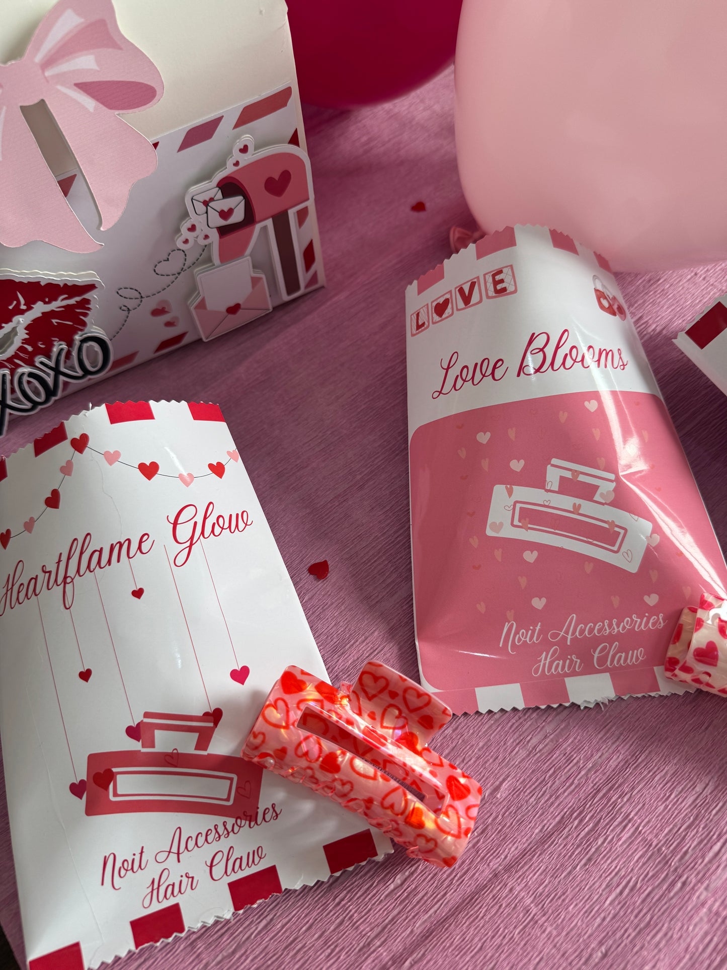 Sweetheart Hair Claw Collection