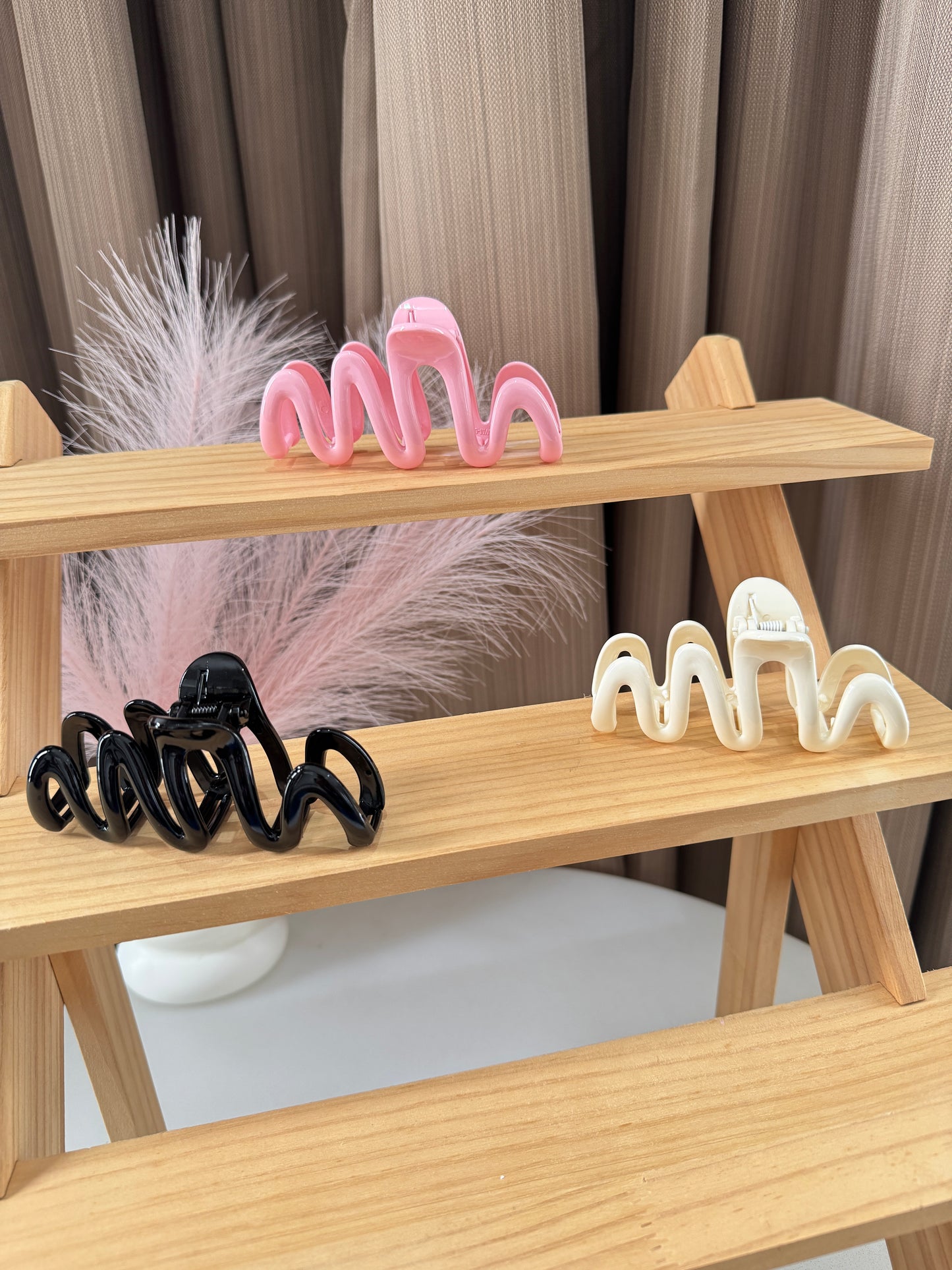 Wavy Hair Claw 11cm