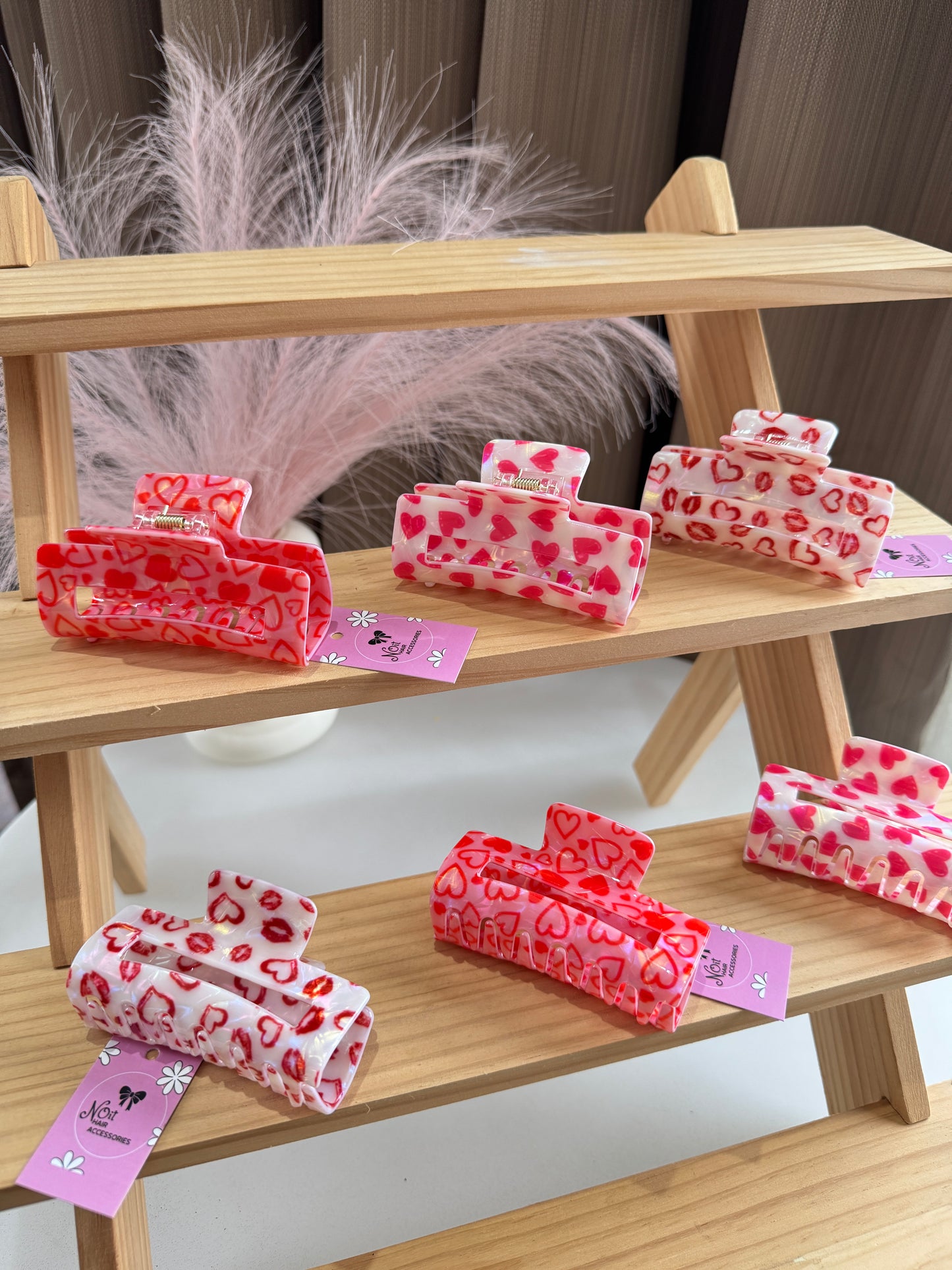 Sweetheart Hair Claw Collection