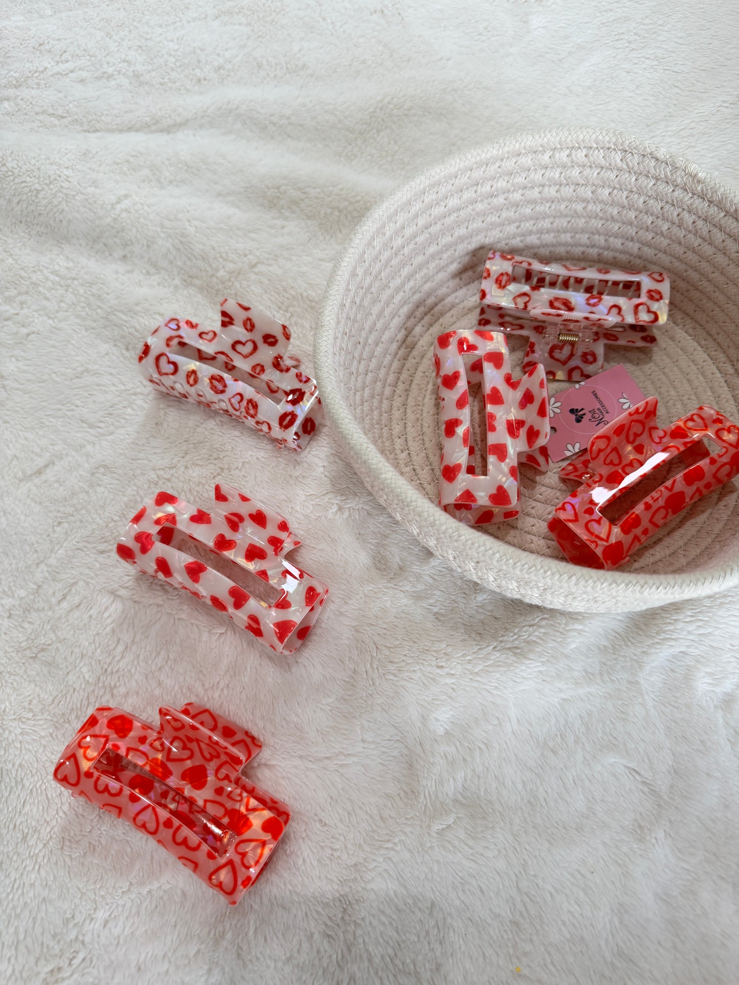 Sweetheart Hair Claw Collection
