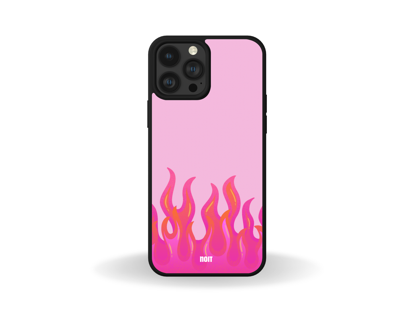 Pink flame Phone Case