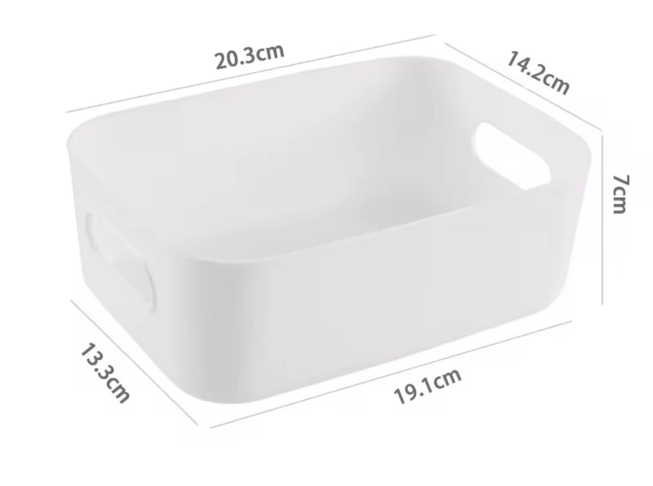 Plastic Storage Organizer Small Size