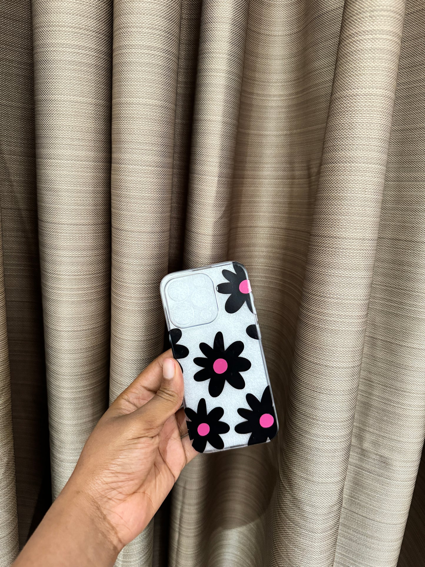 Flower Clear  Phone Case