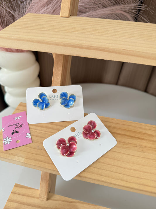 Orchid Earrings