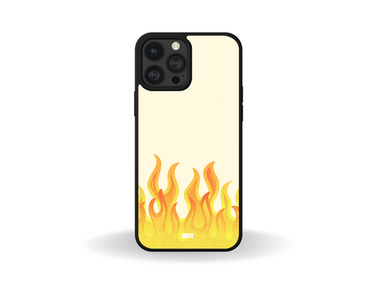 Yellow Flame Phone Case