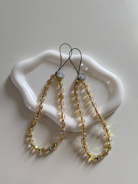 Sunbeam Crystal Beads Lanyard