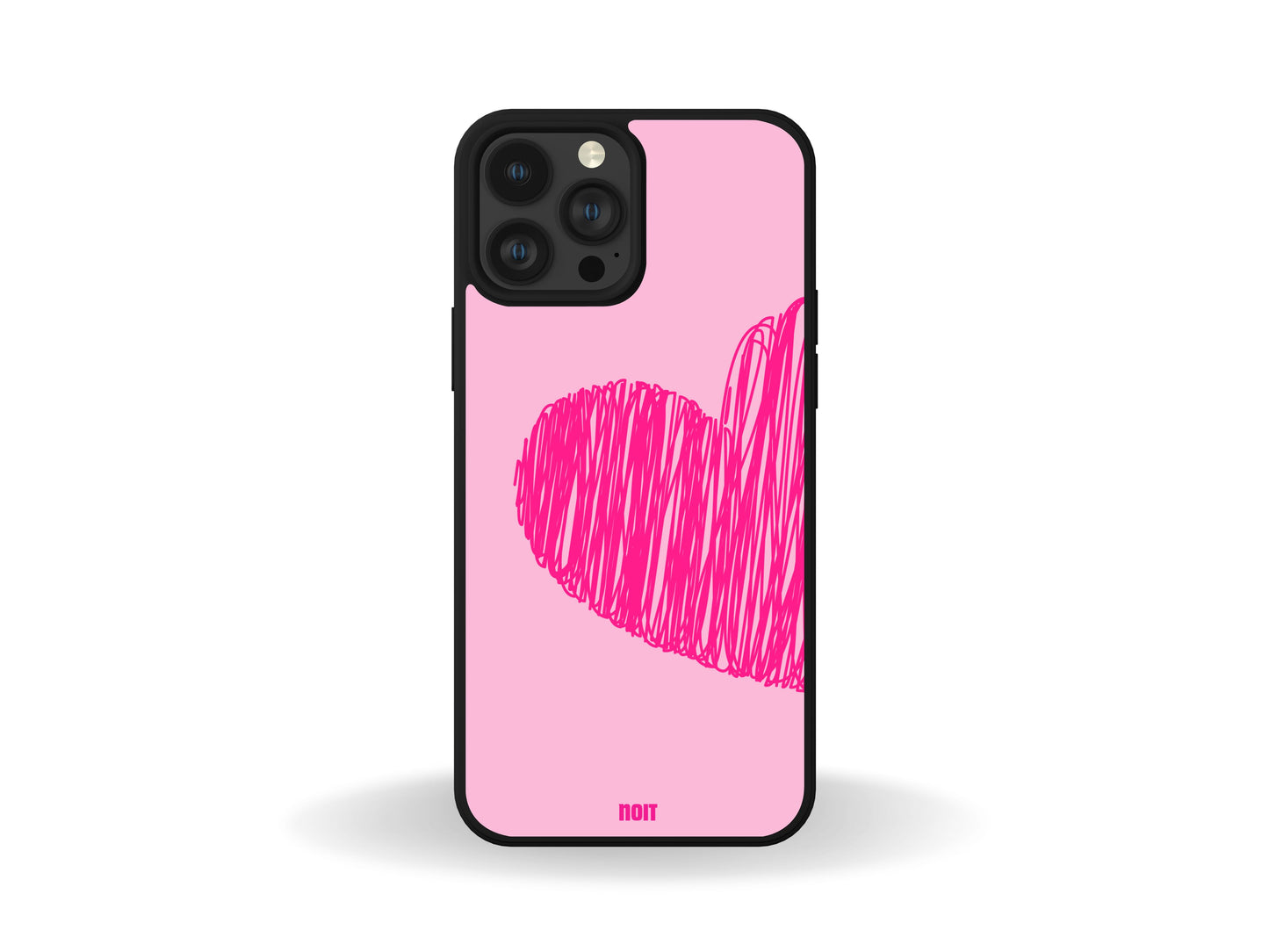 Scribble Heart Phone Case