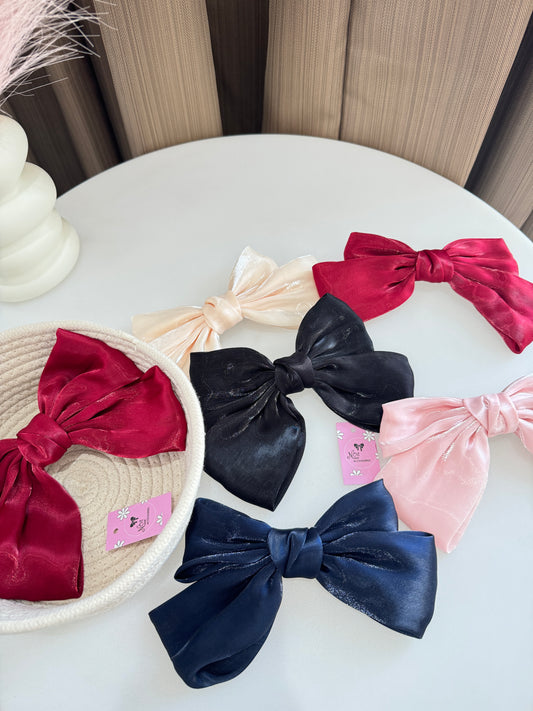 Silky Bow Hair Clip