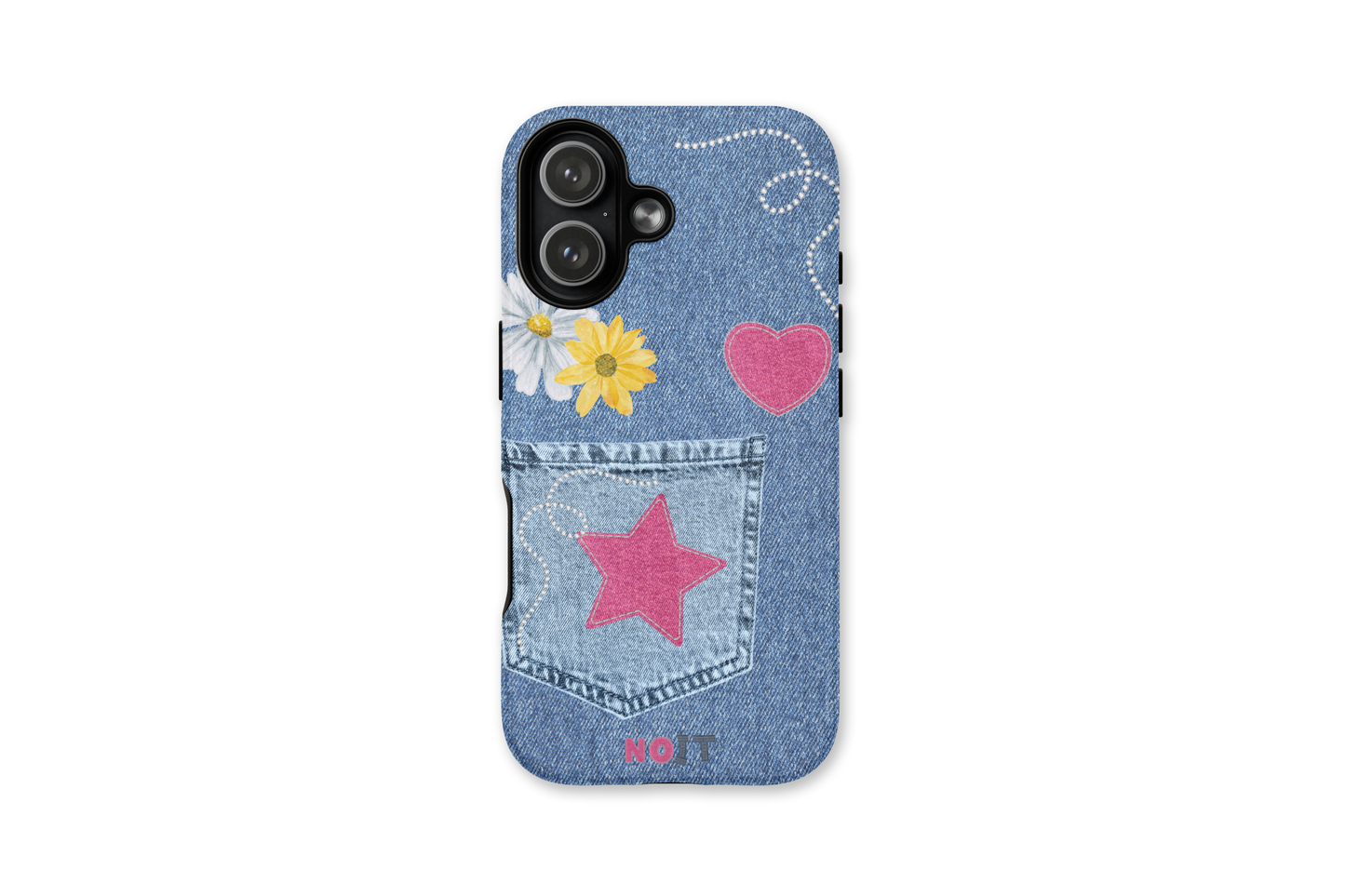 Daisy Denim Phone Case