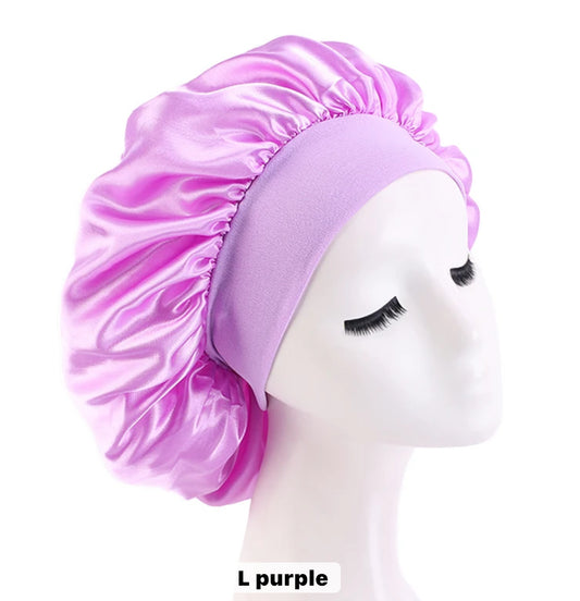 Regular Size Silk Hair Bonnet Lilac