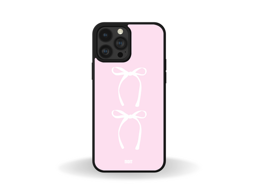 Pink Double Bow Phone Case