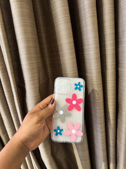 Flower clear Phone Case