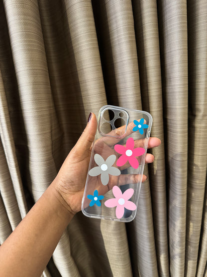 Flower clear Phone Case