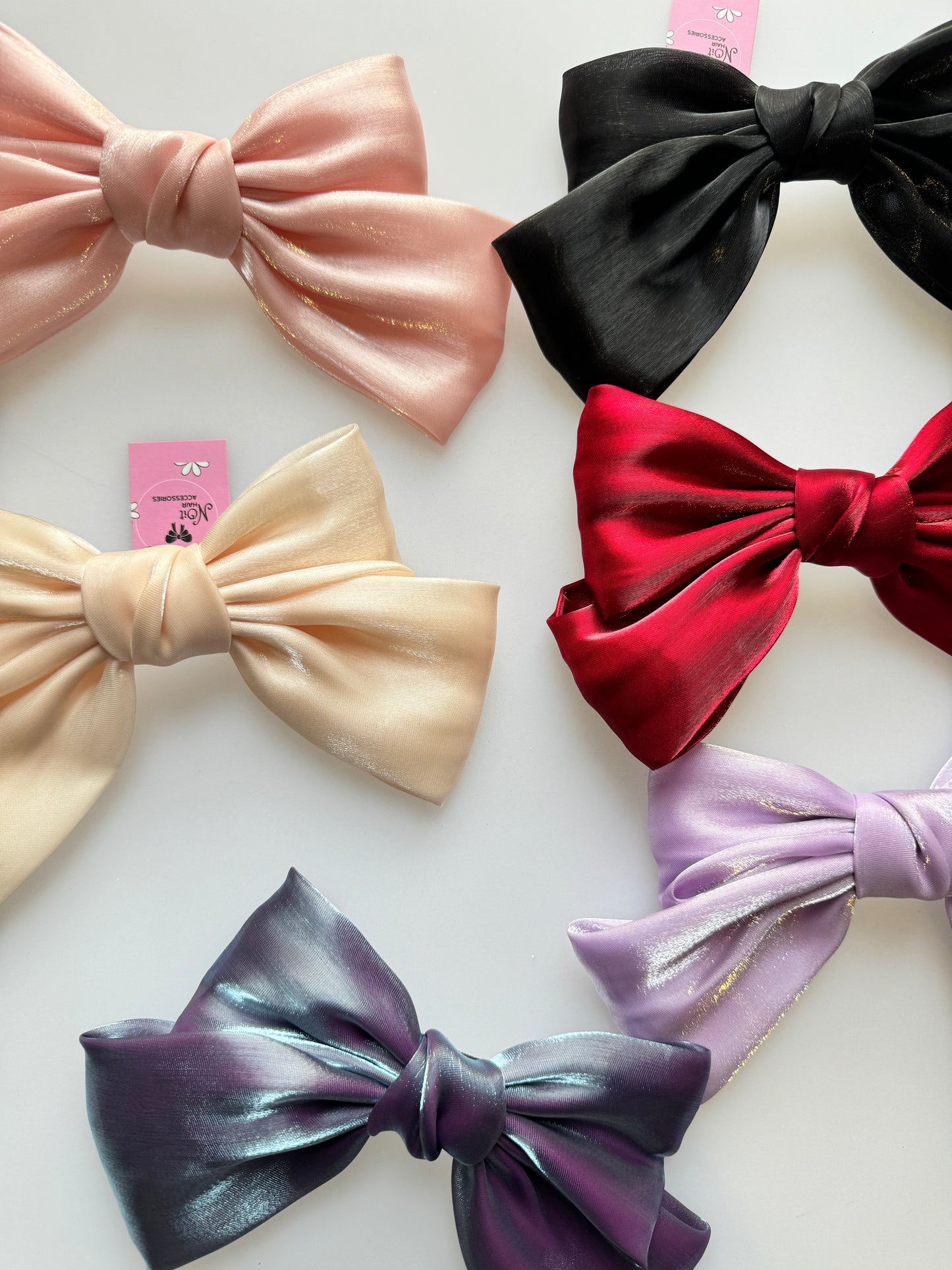 Silky Bow Hair Clip