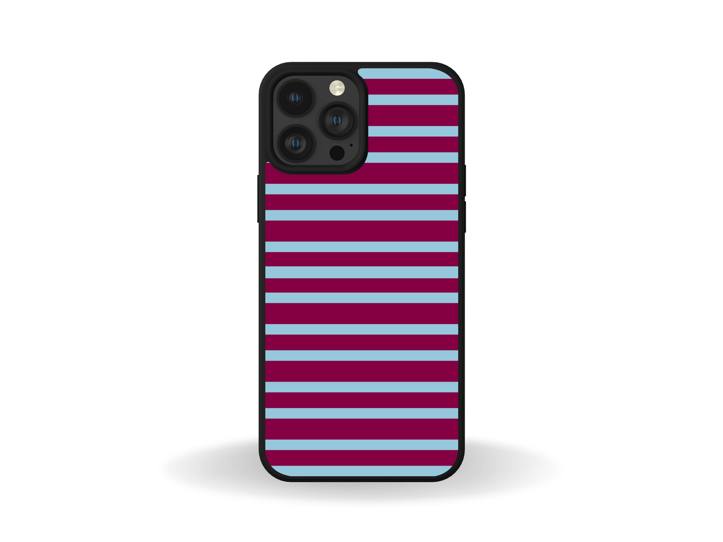 Blueberry Stripe Phone Case