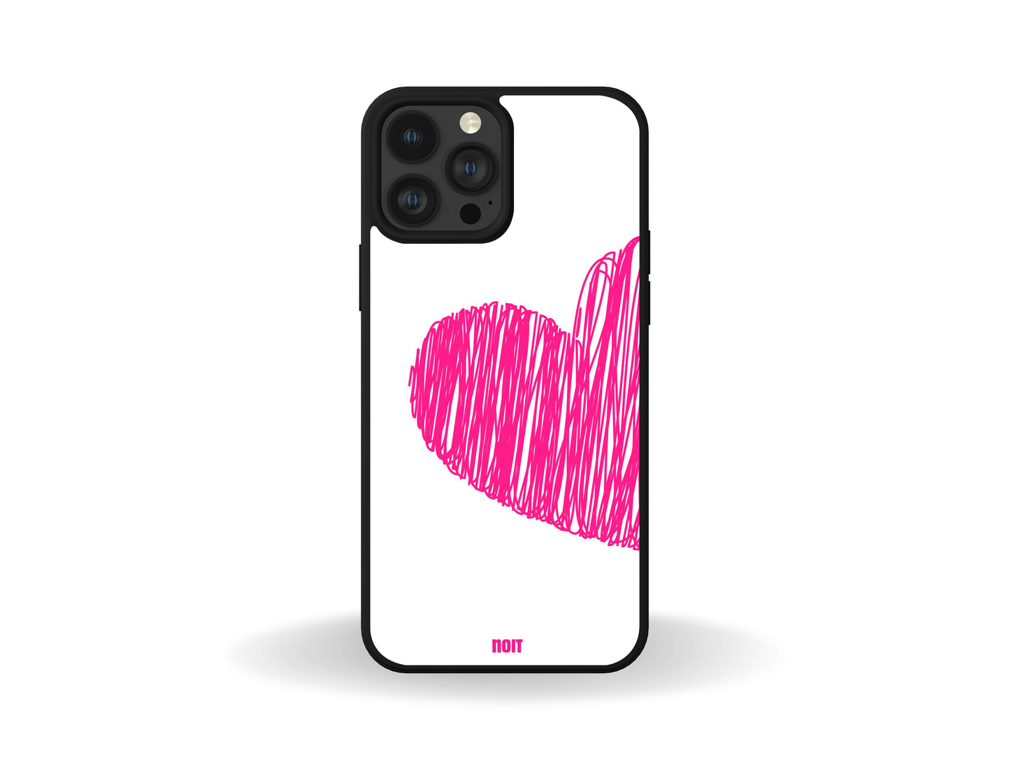 Scribble Heart Phone Case