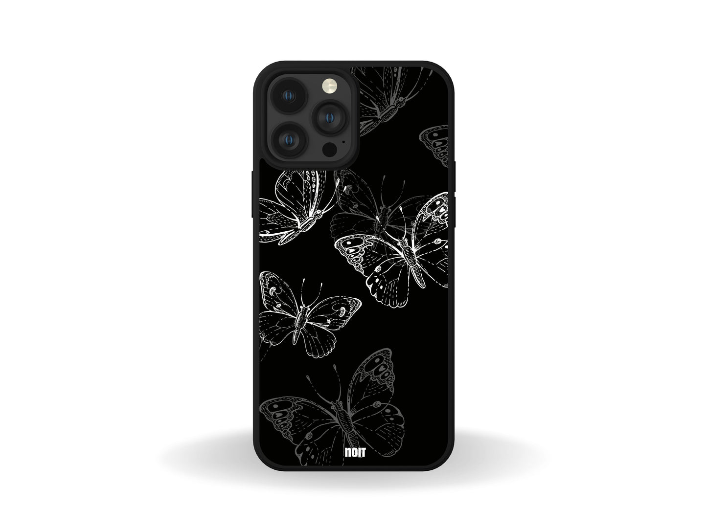 Black and White Butterfly Phone Case