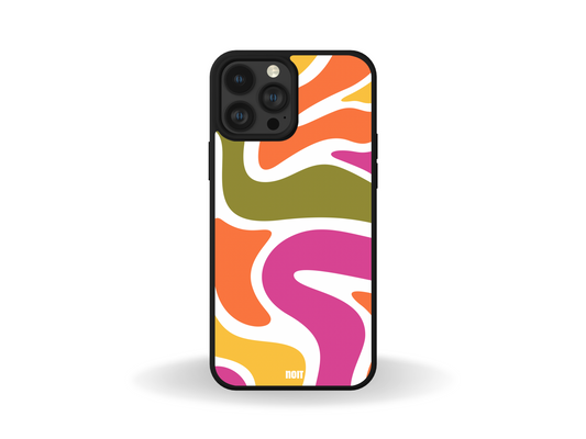 Colorful wave Phone Case