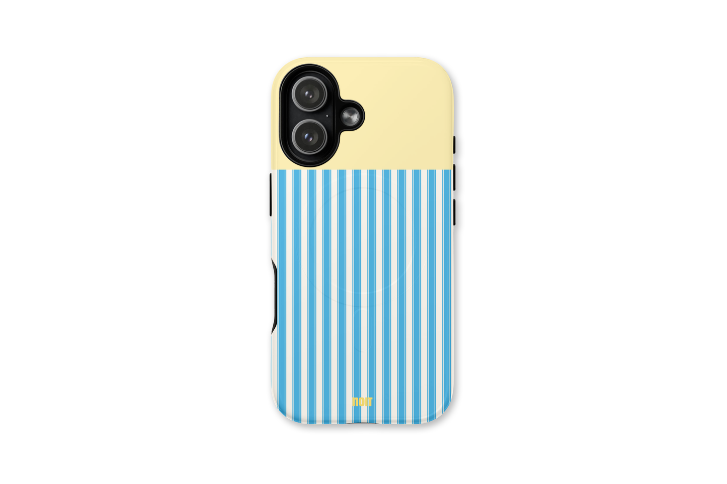 Sweet Divide Phone Case (yellow and blue)