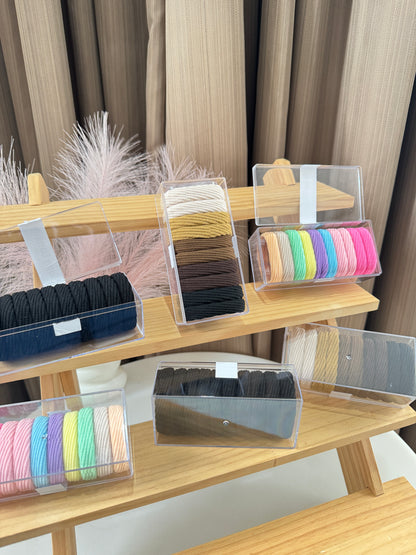 Strong Elastic Hair Ties Set