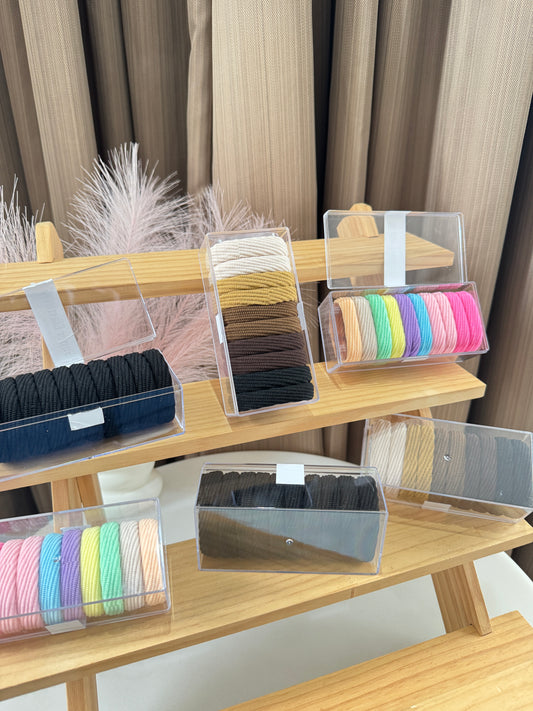 Strong Elastic Hair Ties Set