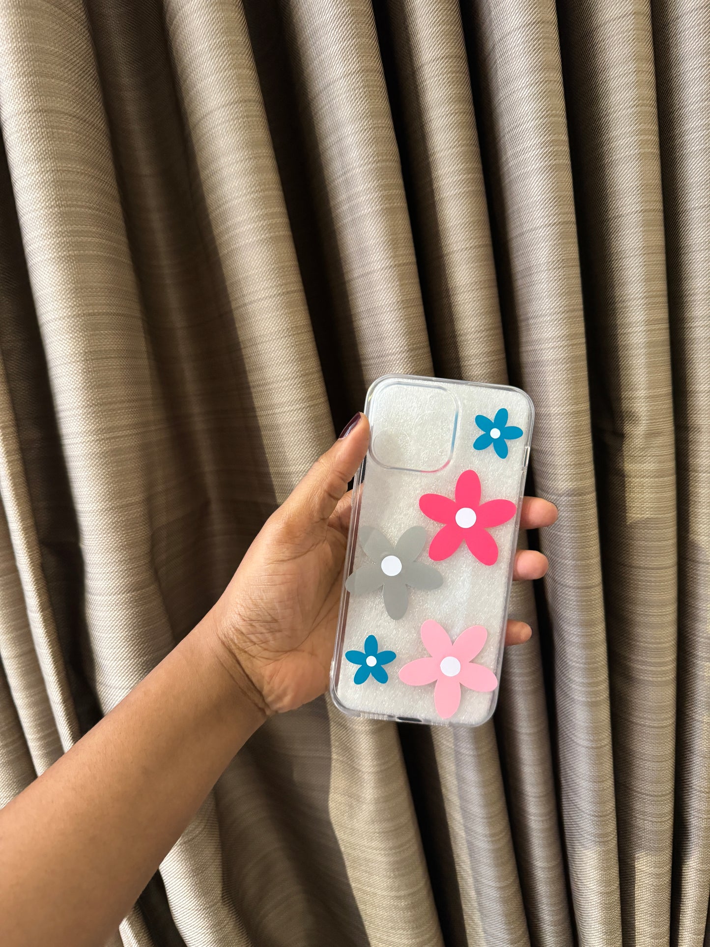 Flower clear Phone Case