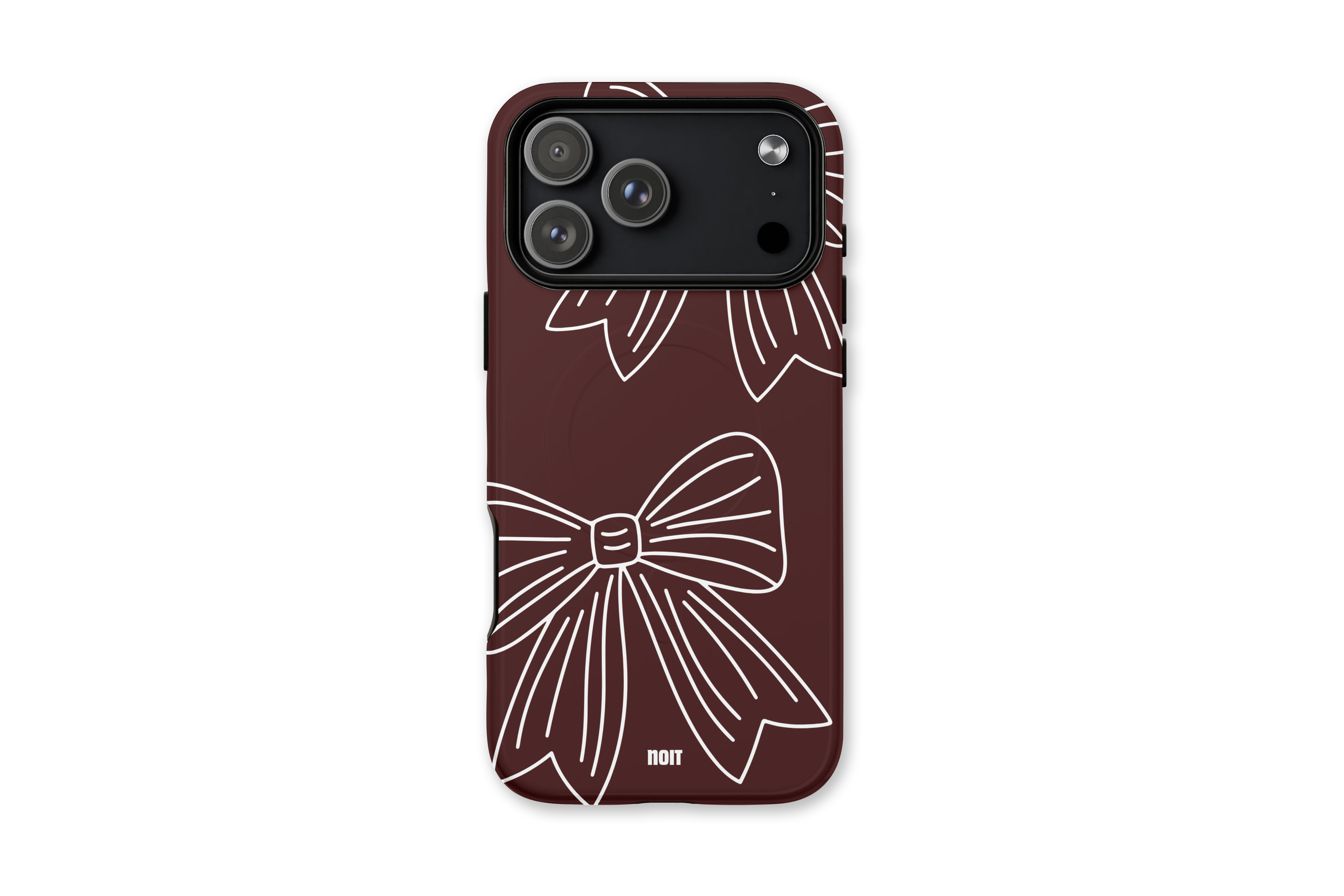 Mocha Ribbon Phone Case