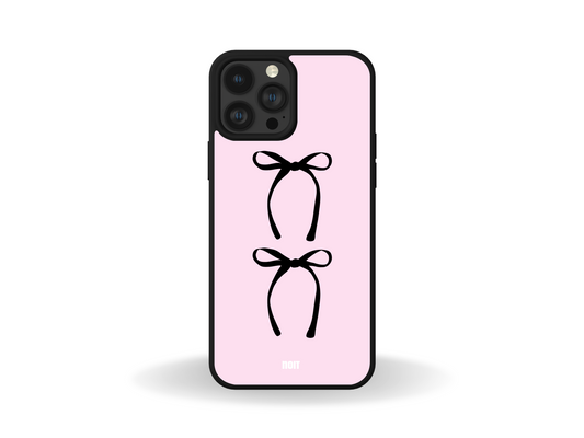 Pink Double Bow Phone Case