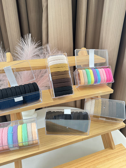 Strong Elastic Hair Ties Set