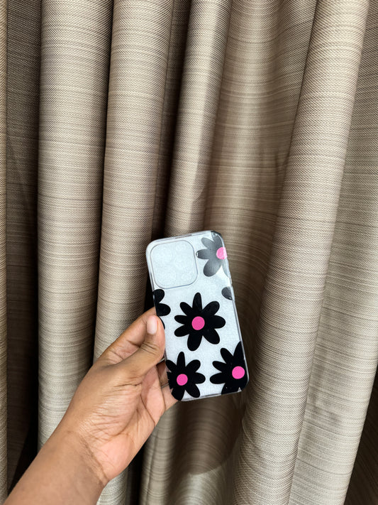 Flower Clear  Phone Case