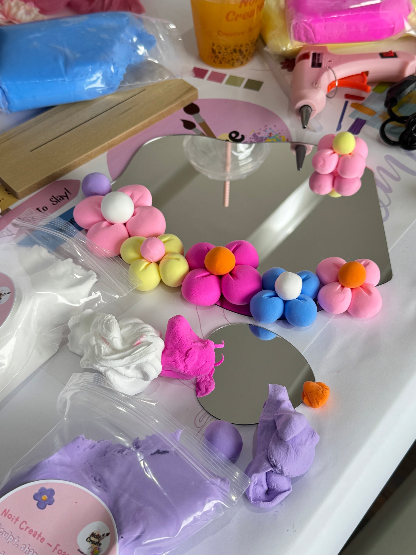 Foam Clay Mirror June 14 11:00AM to 6:00PM