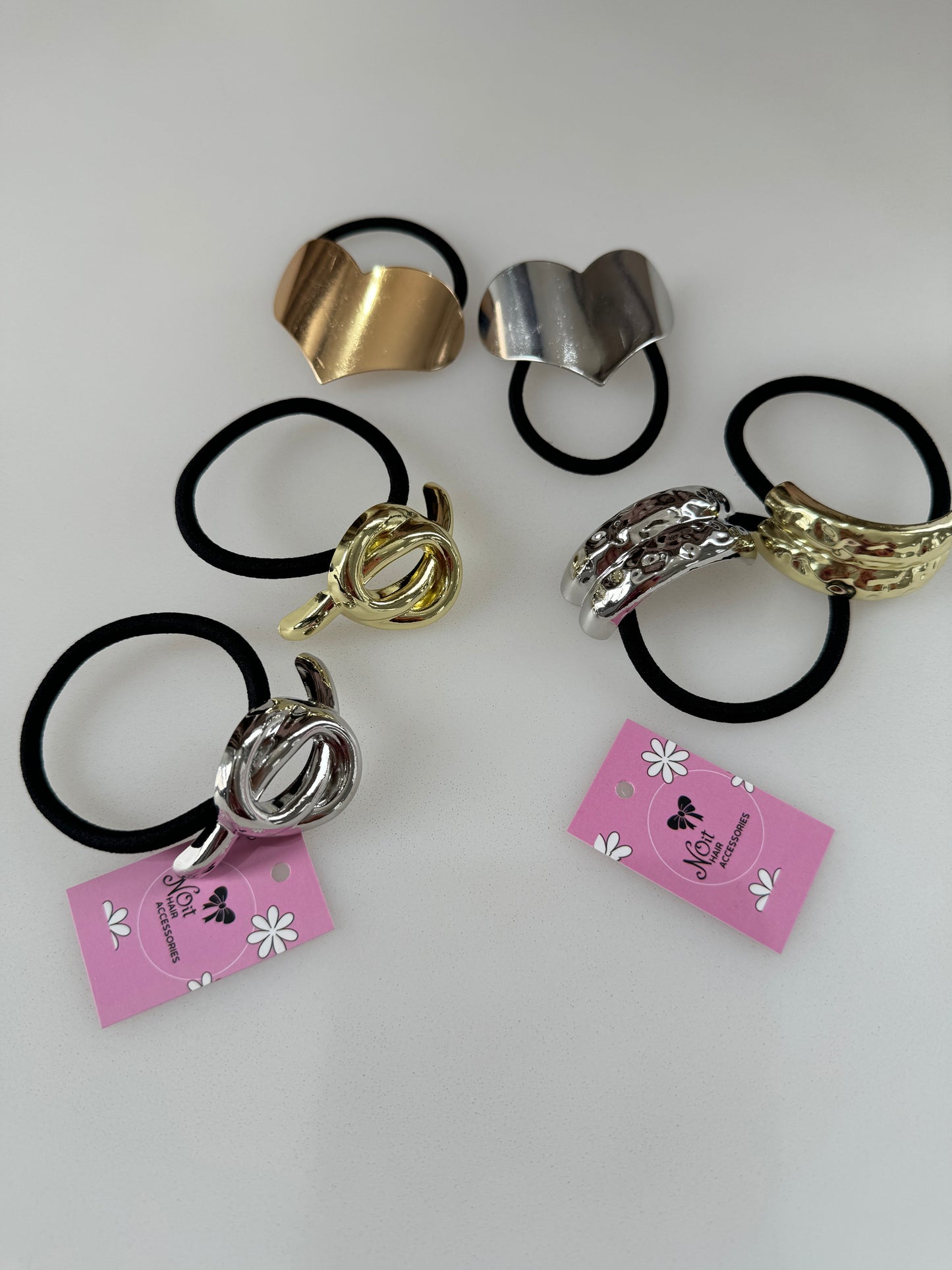 Metal Elastic Hair Ties