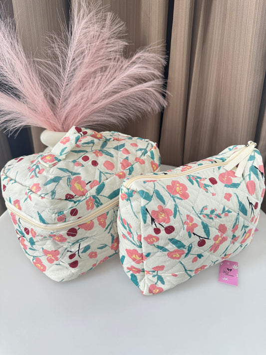 Floral Heaven  Storage Bag 19cm by 24cm by 7cm NO HANDLE