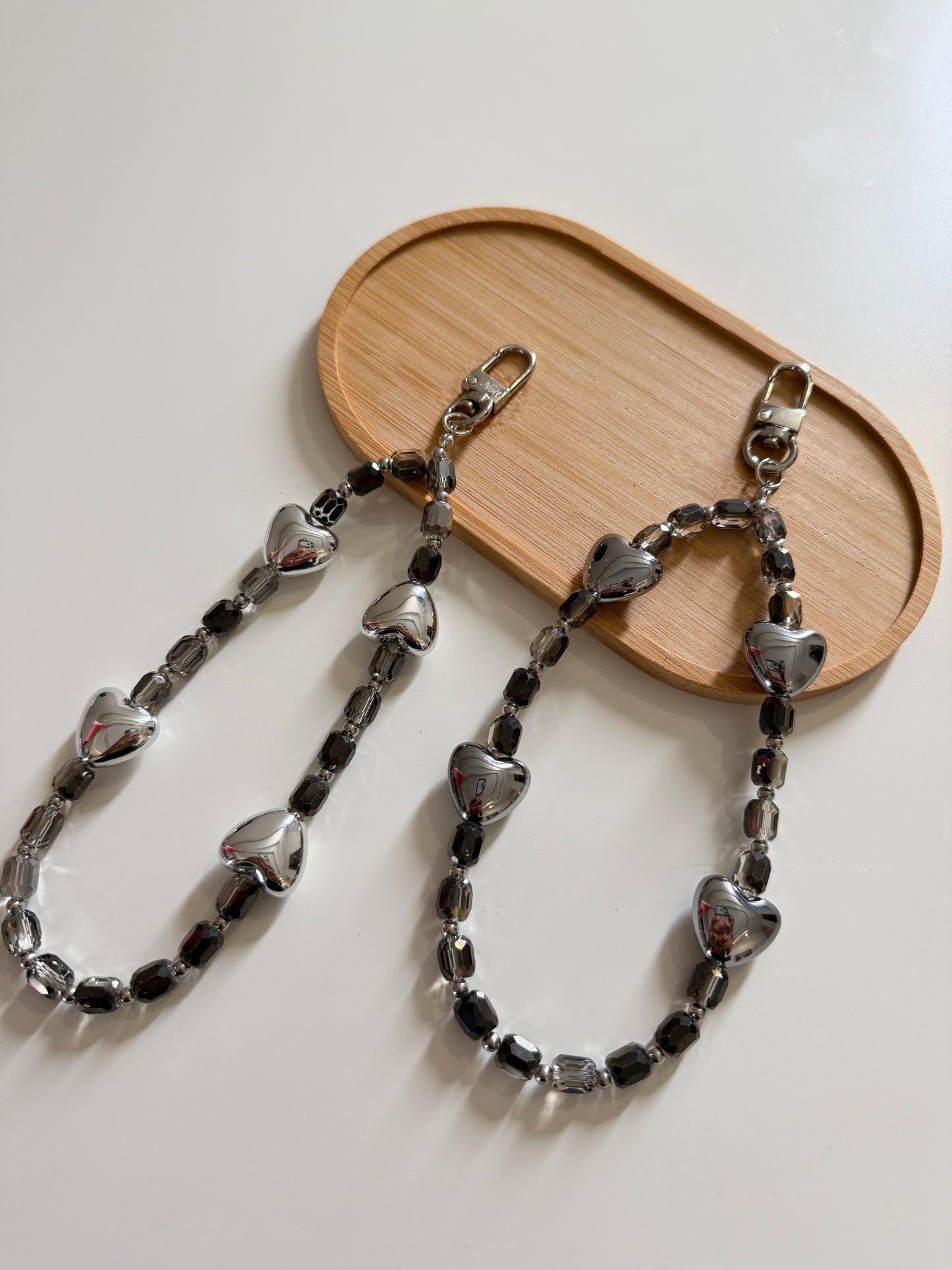 Midnight Heart Lanyard