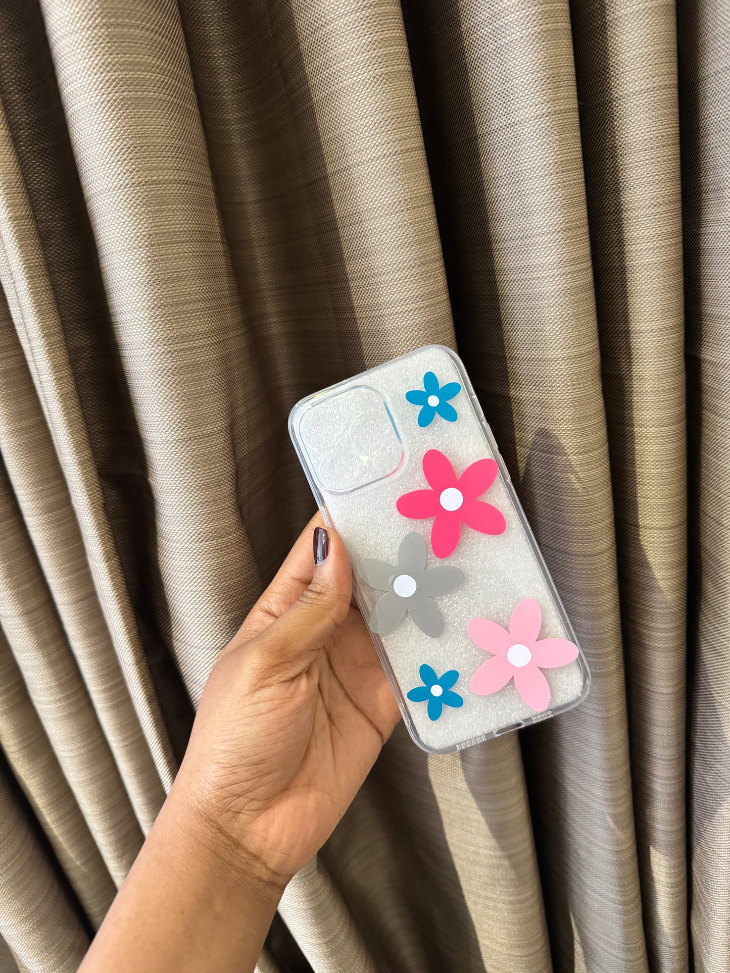 Flower clear Phone Case