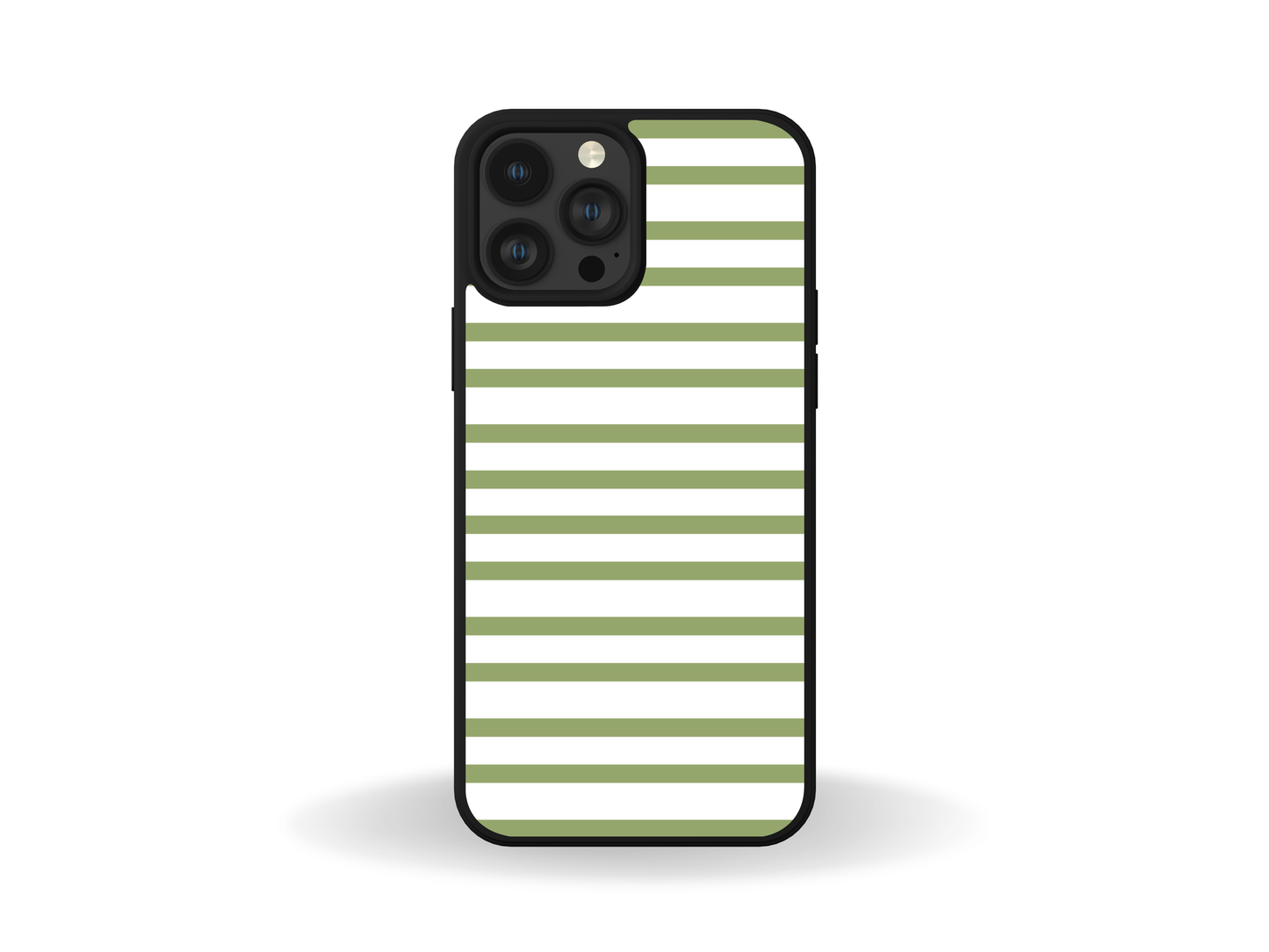 Sage Stripe Phone Case