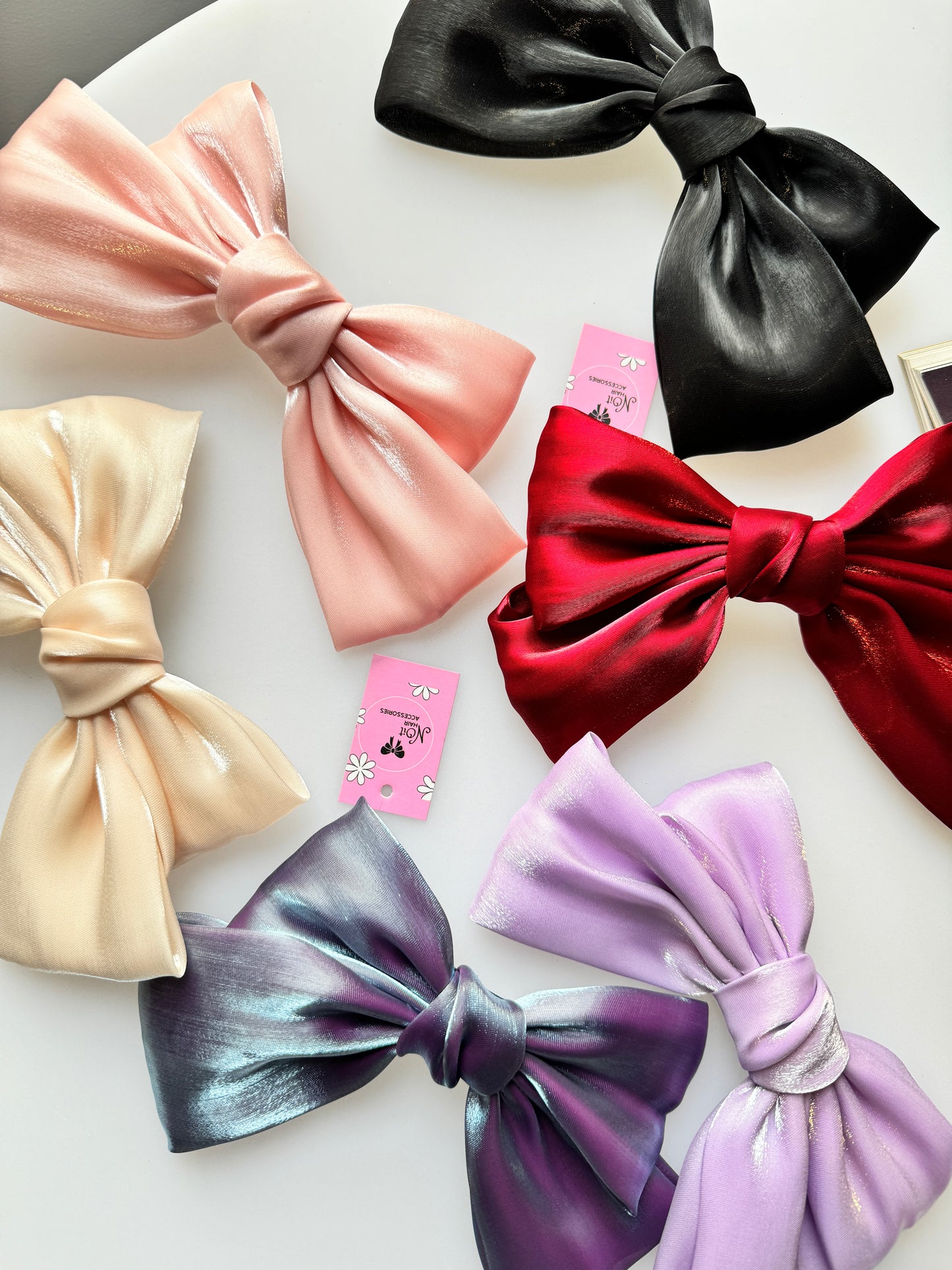 Silky Bow Hair Clip