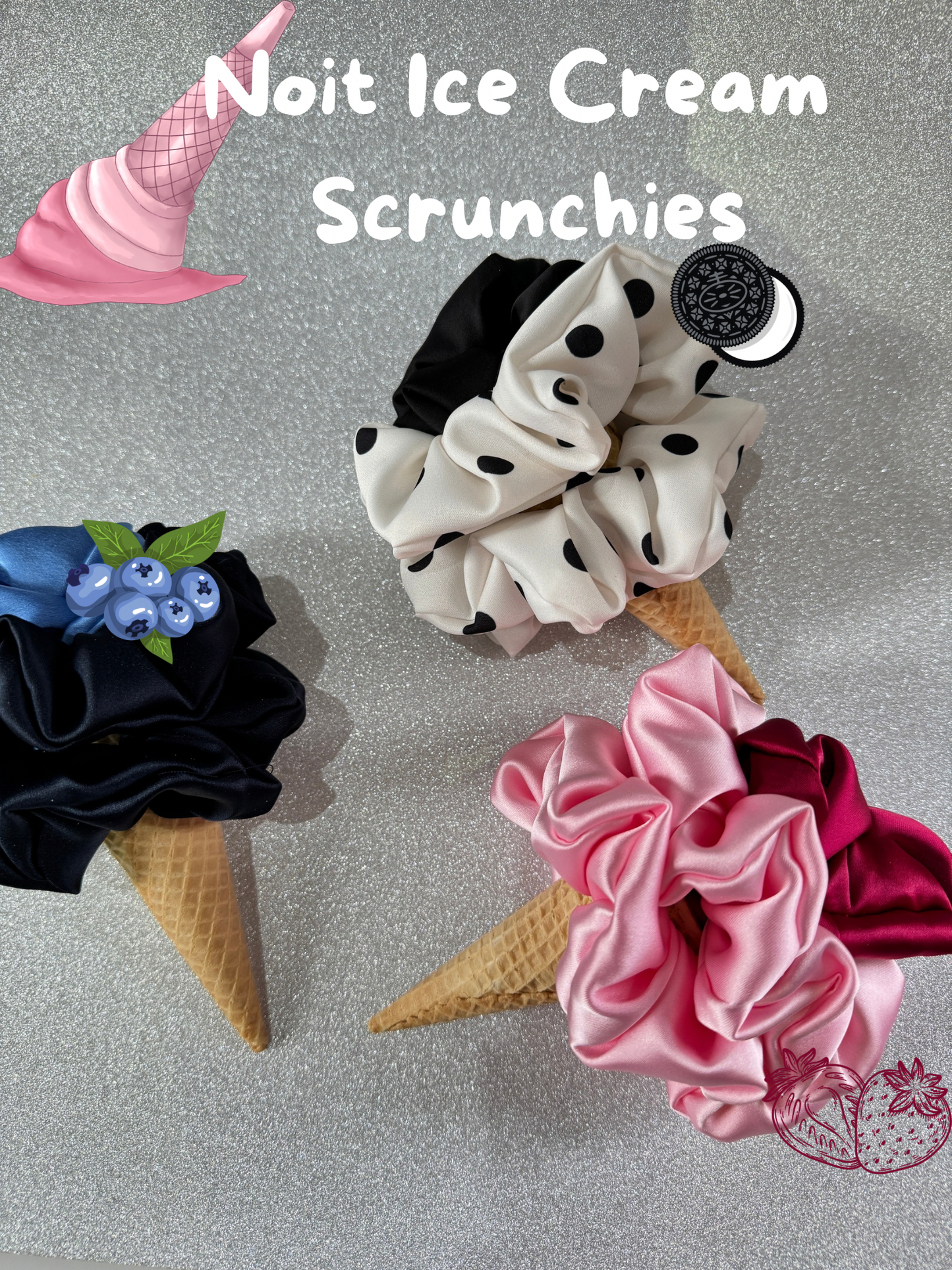 Noit Scrunchy Cream (Does not come with a cone)