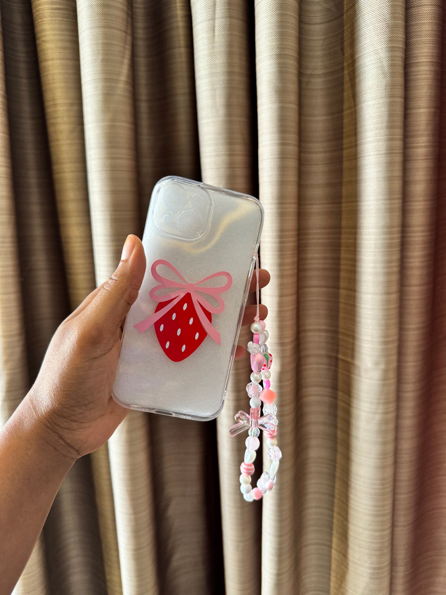 Strawberry Bow Phone Case