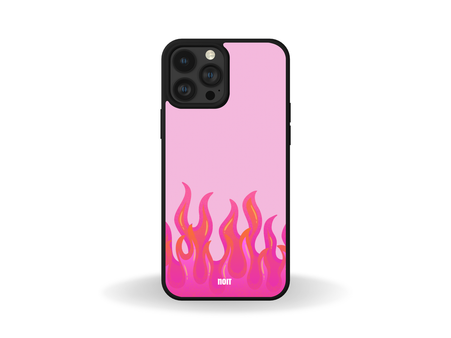 Pink flame  Phone Case