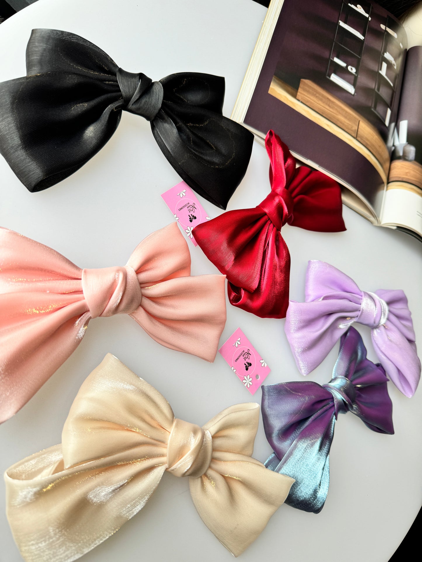 Silky Bow Hair Clip