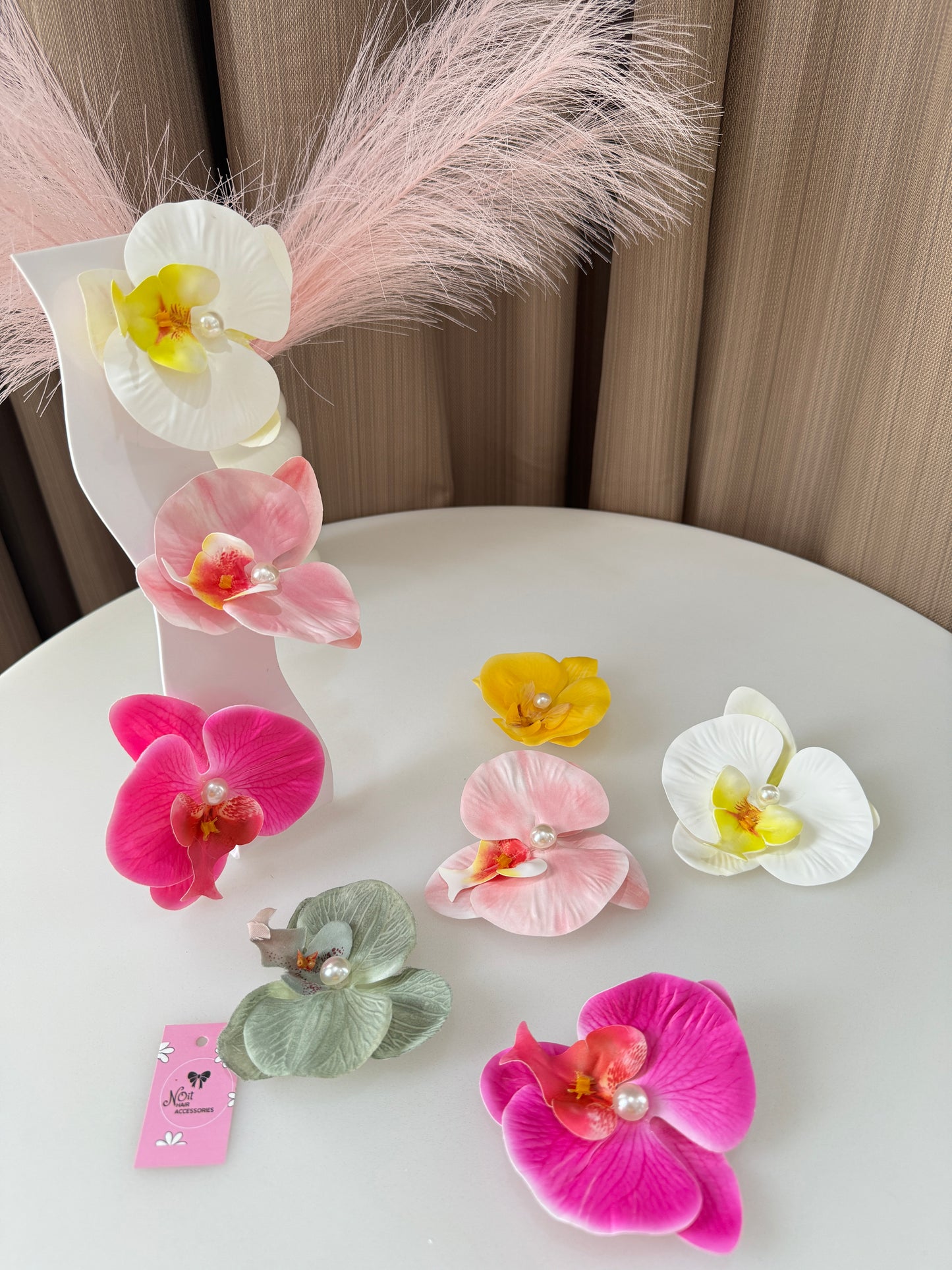 Orchid Hair Clip