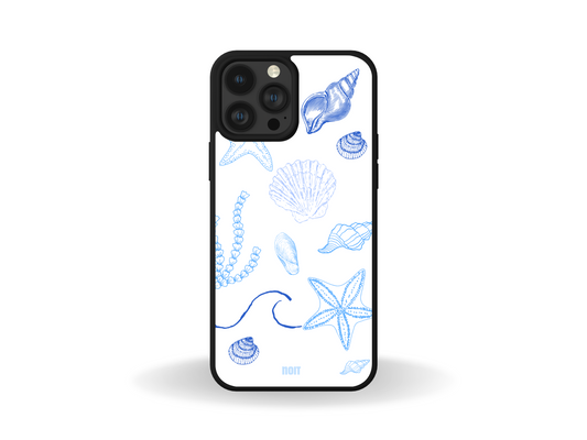 Seashell Phone Case Blue