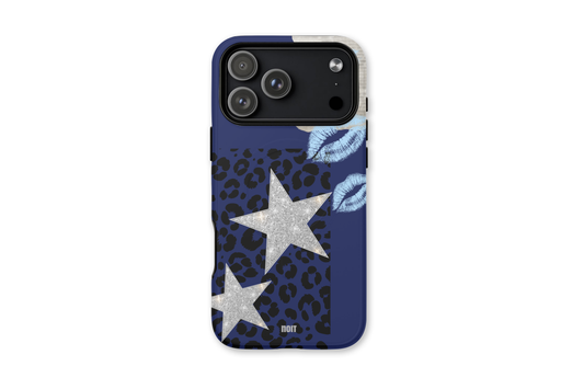 Pretty Purr Blue Phone Case