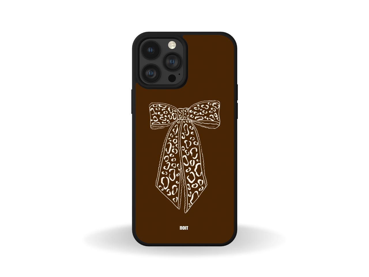 Cheetah Bow Phone Case